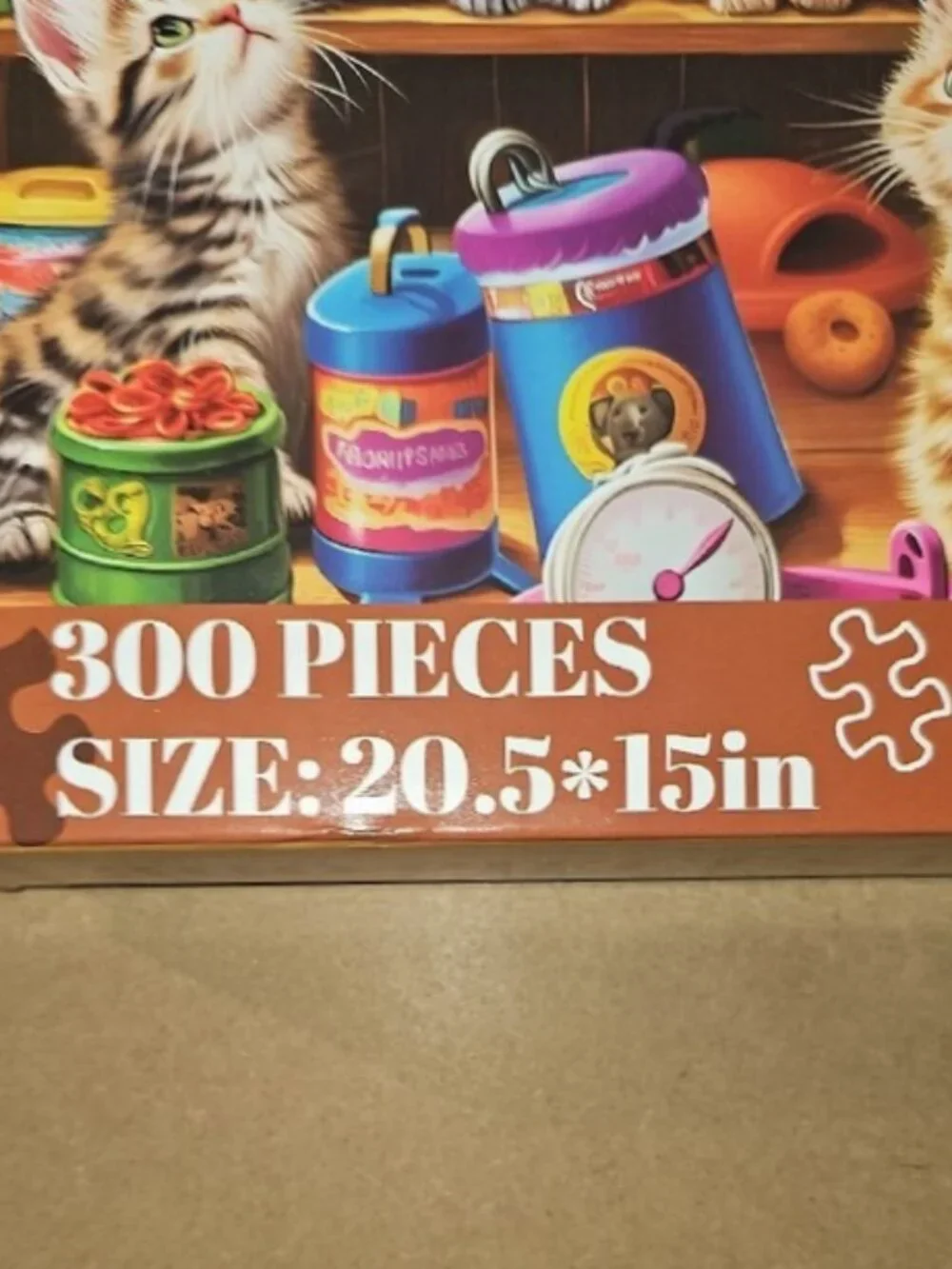 300 Pieces Kittens Puzzle Used